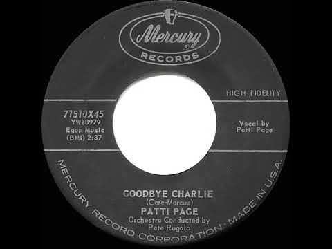 1959 Patti Page - Goodbye Charlie