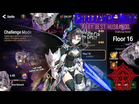 Abyss Challenge Mode Floor 16 - 3 Stars - Dark Monach Vildred ~