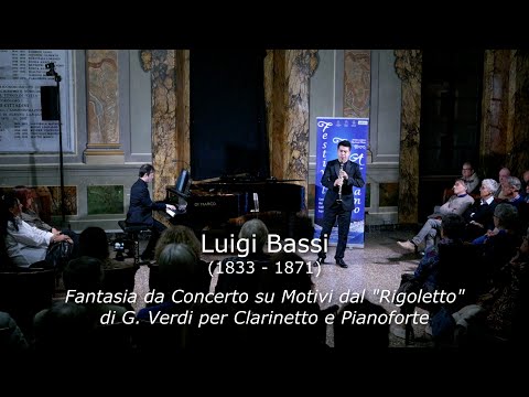 Luigi Bassi - Fantasia da Concerto su Motivi dal "Rigoletto" di G. Verdi per Clarinetto e Pianoforte