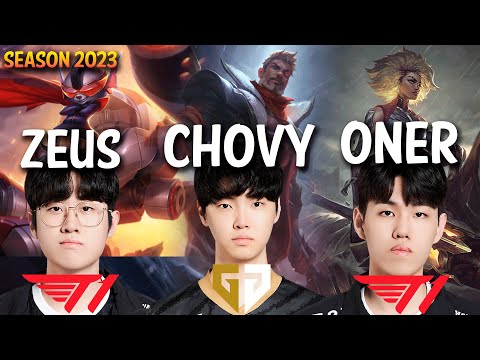 Chovy, Zeus, Oner in the SAME TEAM | T1 Oner vs LNG Tarzan - Patch 13.20 KR Ranked