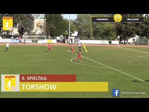 Torshow 9.Spieltag LOTTO Hessenliga 2019/2020