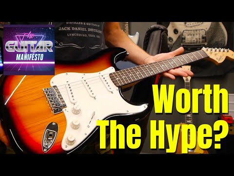 Электрогитара SQUIER AFFINITY STRATOCASTER LRL 3CS - фото 1 - id-p1561511827