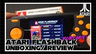 Atari Flashback Portable 2017 Edition Unboxing & Review
