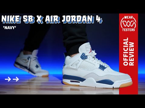 Nike SB x Air Jordan 4 'Navy'