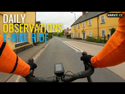 Daily Observations E-Bike Ride #DailyObservations