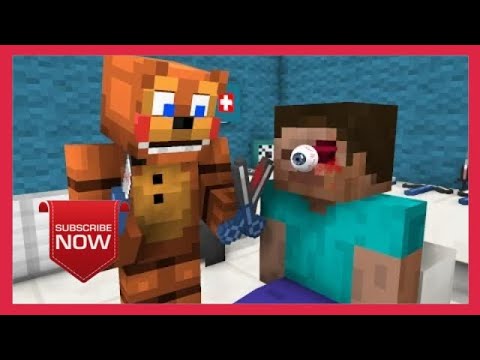 FNAF  Monster School: Eye Operation! - Minecraft Animation