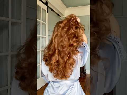 The best hair hack… overnight bun curls! #hairstyle #hairtransformation #hairhacks