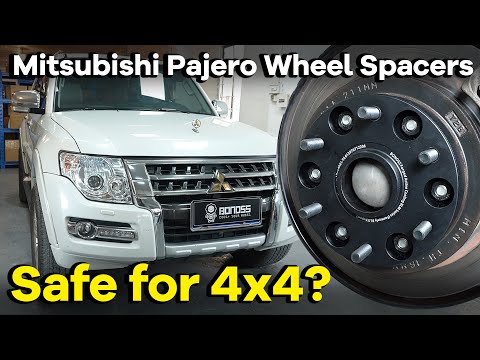Unleash the Power of Mitsubishi Pajero 4x4 with Wheel Spacers - Are They Safe? | BONOSS Parts