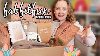 FABFITFUN spring 2025 UNBOXING