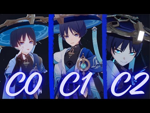 C0 Vs C1 Vs C2 Wanderer - Genshin Impact  