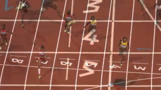 Allyson Felix of US Wins Womens 200 Meter Gold at London Olympics 2012