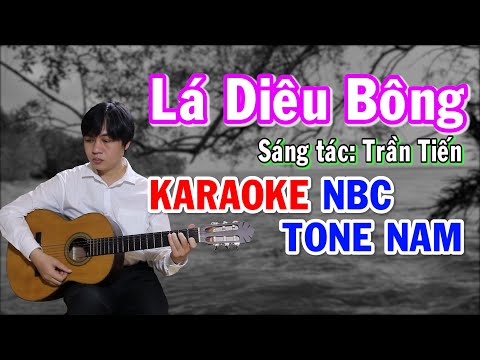 Lá Diêu Bông (Sao Em Nỡ Vội Lấy Chồng) Karaoke Guitar Tone Nam