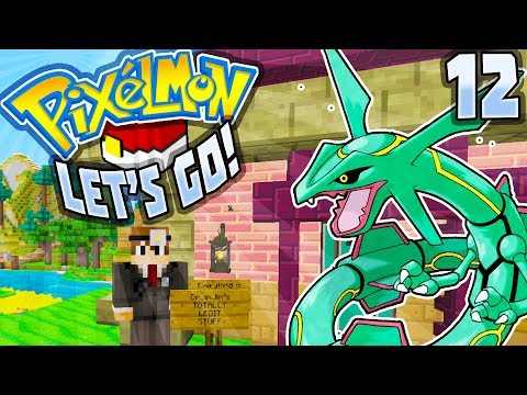 Pixelmon: Let's Go! - EP12 - Master Ball Shop! (and a Rayquaza) (Minecraft SMP) #PixelmonLetsGo