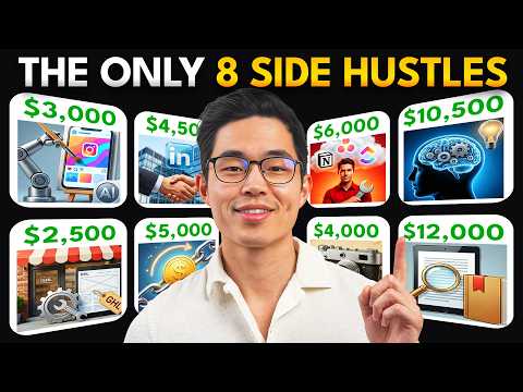 8 Best Side Hustles To Make A LOT of Money in 2026