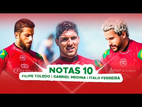 Gabriel Medina, Italo Ferreira e Filipe Toledo, Notas 10 mais Insanas