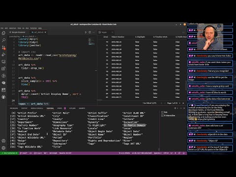 Exploring workshop data & first impressions of {rhino}