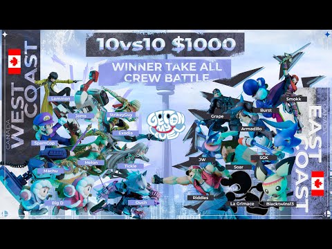 GOML 2022 - East Canada Vs. West Canada - SSBU Smash Ultimate Crew Battle