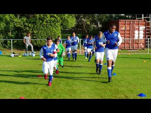 Hellevoetsluis JO13-1- LMO JO13-1 op 01-09-2018 | Voor de wedstrijd