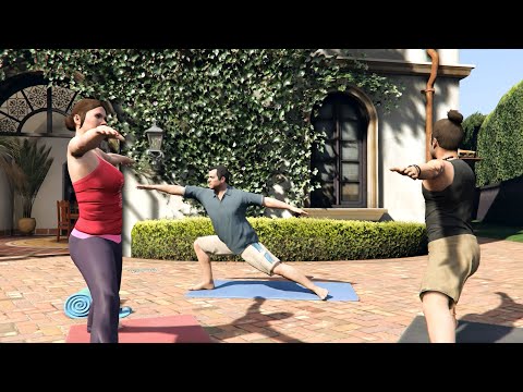 GTA V (PC) - Did Someone Say Yoga? - Mission GAMEPLAY (1080p 60 fps)