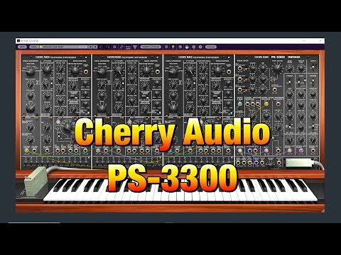Cherry Audio PS-3300 - Brilliant Factory Patches Played and a Programming Overview - Awesome Synth