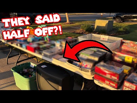 THE GREATEST KIND OF YARD SALES!!!