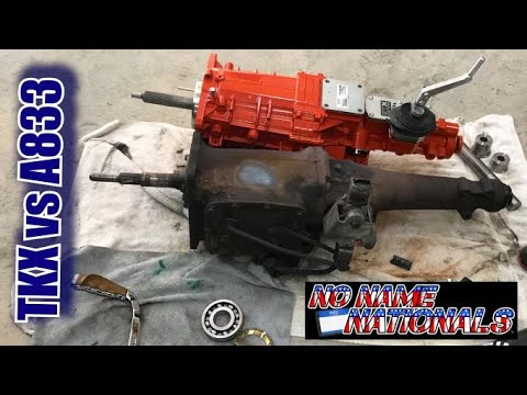 Tremec TKX 5 speed vs the A-833 4 speed side by side comparison. Will we get one for the Super Bee?