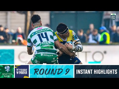 Benetton v Zebre Parma | Instant Highlights | Round 9 | 2023/24