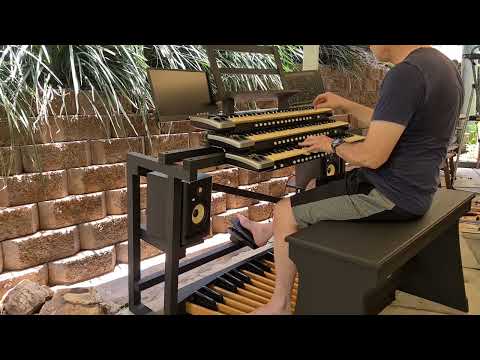 I'm Dreaming of a White Christmas, jOrgan Virtual Organ, MIDI Organ.