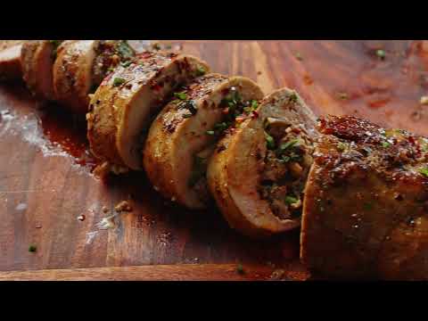 Easy Stuffed Pork Tenderloin