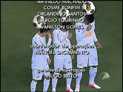 Bahia vence na Vila... e Neymar... dança! (Matéria completa)