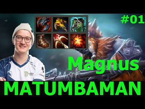 MATUMBAMAN [Magnus] Carry Ranked Dota 2 Gameplay | Pro Ranked #01