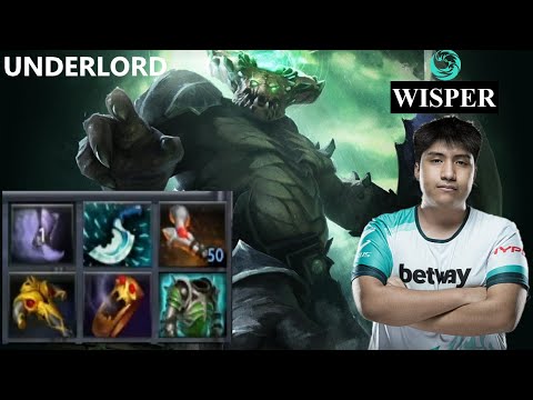 HOW TO PLAY UNDERLORD OFFLANE BY BC.WISPER | DOTA 2 GAMEPLAY