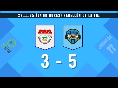 RESUMEN – Unión Tres Cantos - Aurge Energía FS Talavera – (2ª Div B - Grupo IV – J11 - 25/26)