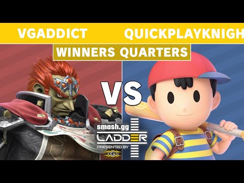 smash.gg Ladder Day 3 - VGAddict (Ganondorf) Vs. QuickPlayKnight! (Ness) - Winners Quarters