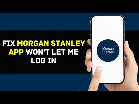Morgan Stanley Clientserv App Login
