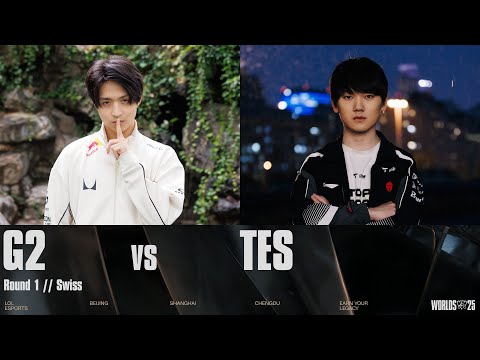 G2 vs TES | WORLDS 2025 | Swiss Stage | Game 01 | G2 Esports vs Top Esports
