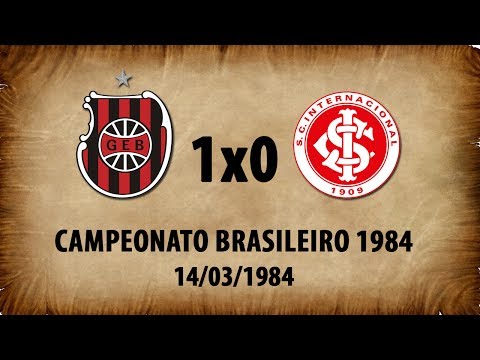 G.E. Brasil 1x0 Internacional - Brazilian Championship 1984