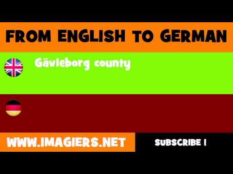 DEUTSCH   ENGLISCH  = Gävleborg