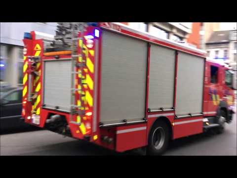 36X brandweer met spoed in brussel naar meldingen