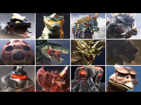 All Monster Intros - GODZILLA (PS4)