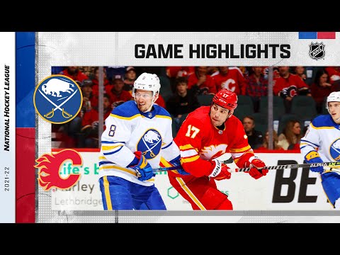 Sabres @ Flames 3/18 | NHL Highlights 2022