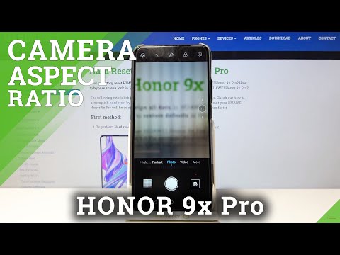 How to Change Aspect Ratio in HUAWEI Honor 9x Pro – Adjust Photo Aspect Ratio