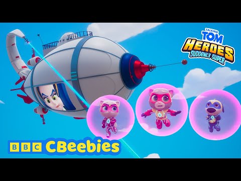 Talking Tom Heroes vs Villains | Compilation | CBeebies