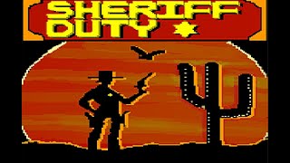 [Amstrad CPC] Sheriff Duty - Longplay (#CPCRetroDev2023)