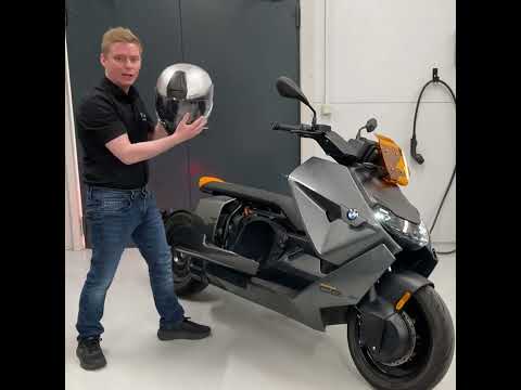 Ugens mc i Ølgod:   BMW CE04, Fuld elektrisk mc scooter,  Model 2023 til 120.475 kr.