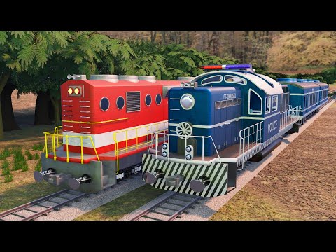 Good Thief Rescue Police Train Choo choo train