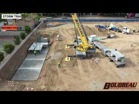 Storm Trap Install | Boudreau Pipeline