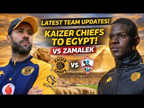 Kaizer Chiefs Latest News 🔴 Nkanyiso Shinga Travels to Egypt