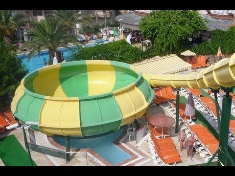 Atlantis Marmaris Water Park Space Bowl Slide