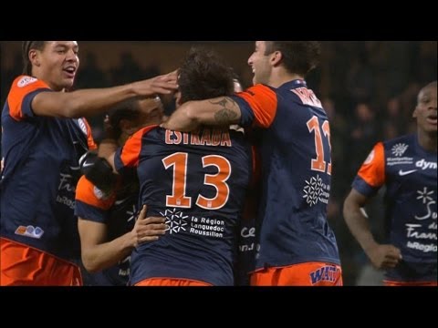 Exceptionnal Goal ESTRADA (14') - Montpellier Hérault SC - SC Bastia (4-0) / 2012-13